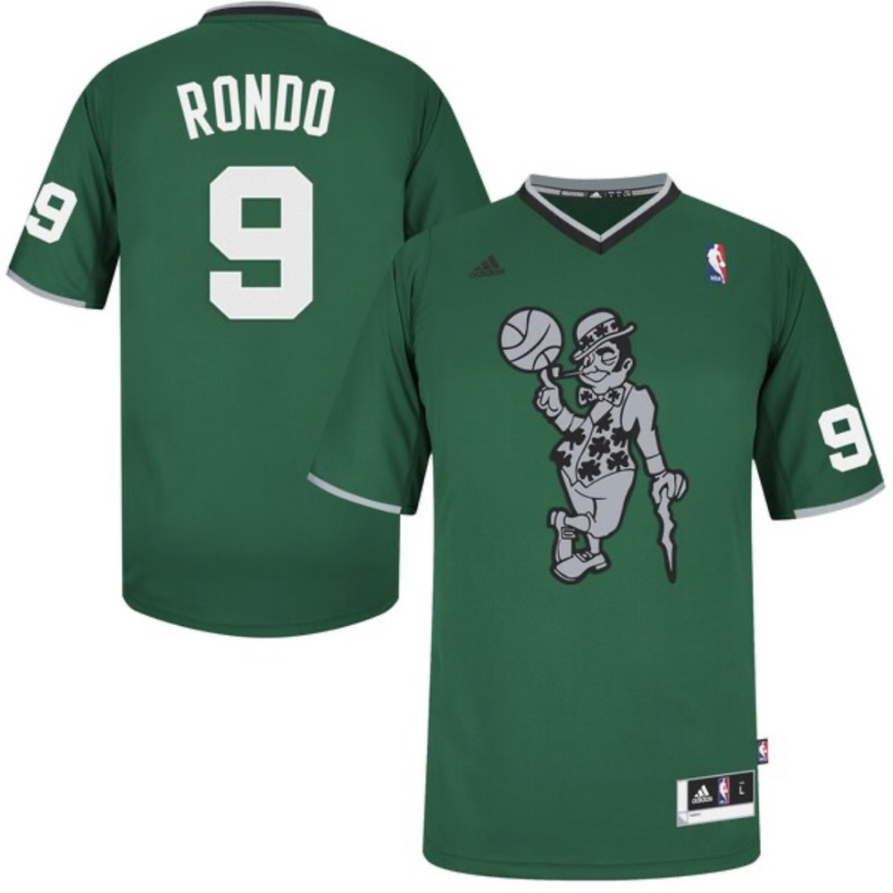 Green Adidas Basketball Jersey